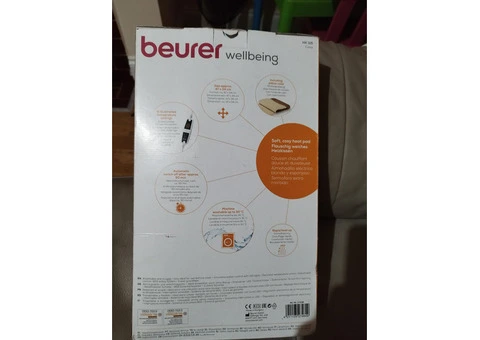 Beurer Wellbeing Cosy and Large Heat Pad with Removable Cover & 6 Heat Settings - 3/7