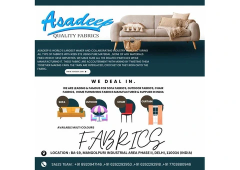 Shop All Types of Fabrics - Printed & Non-Printed Options | Outdoor Fabrics