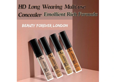 Concealer - HD Long Wearing Multi-use Concealer, Emollient Rich Formula Concealer - Beauty Forever - 1/3
