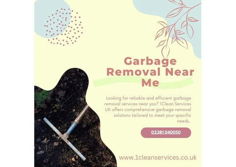 Garbage Removal Near Me | 1Clean Services