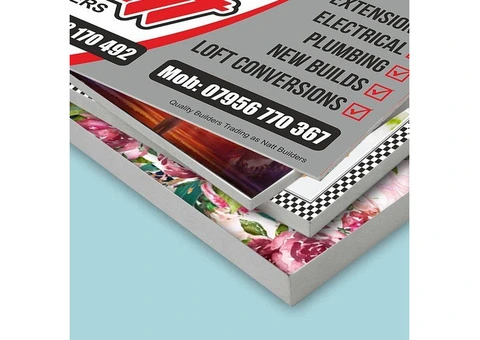 Need Signs Fast? Next-Day Delivery on Foamex Boards!
