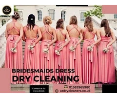 Local Bridesmaids Dress Dry Cleaners in Luton in Luton