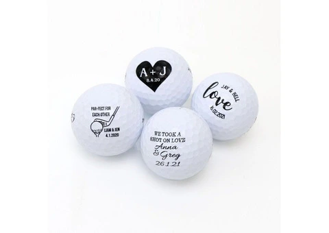 Personalised golf balls with names