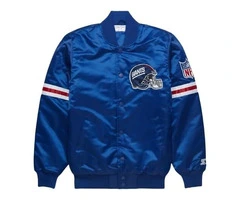 American Football NY Varsity Letterman Polyester Jacket for Men
