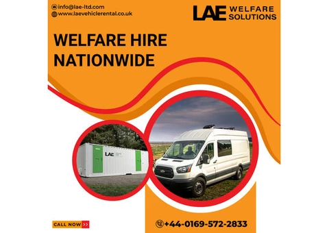 Welfare Hire Nationwide - LAE Welfare Solutions
