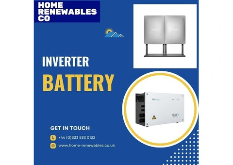 Choose the best inverter battery for your home from home renewables