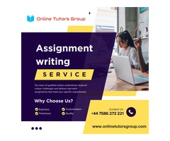 Assignment writing service in UK