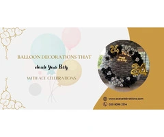 Balloon Decorations that elevate Your Party with Ace Celebrations