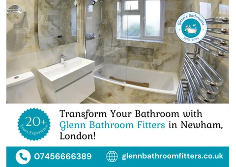 Affordable Bathroom Fitters in London | Call 07456666389