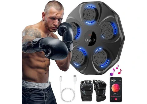 Music Boxing Machine, Boxing Machine Wall Mounted Music, Smart Bluetooth Boxing Equipment