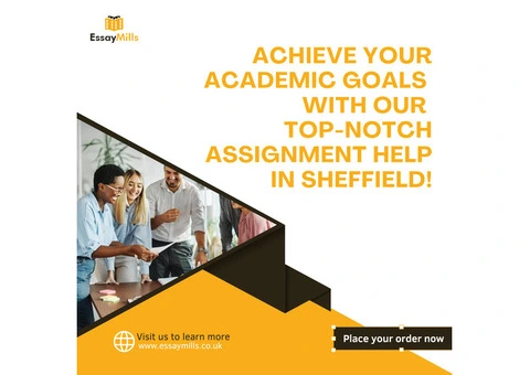Get professional assignment help in Sheffield