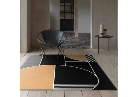 Elegant Black Rugs - Bedding Mill