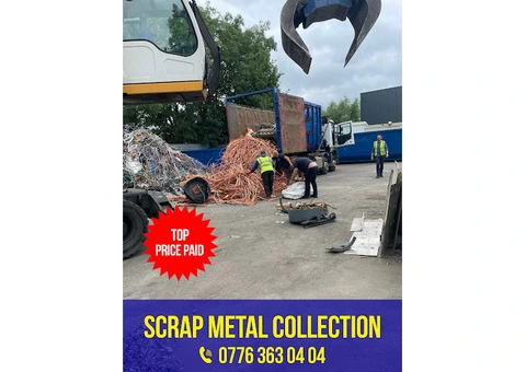 Metals Removal | Scrap Metal & Car Collection | Copper, Brass, Cables, Lead, etc