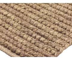 Jute Loop Rug by Asiatic Carpets Colour Natural
