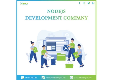 Nodejs Development Company | Nodejs Development Services - Nimble AppGenie