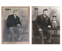 Photo restoration service