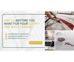Hire Us Anytime You Want For Your Carpet and Rug Cleaning