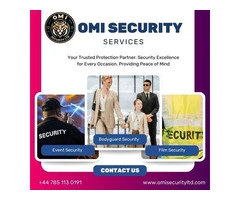 Bodyguard Security Services in UK - omisecurityltd