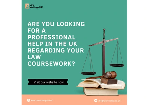 Grab an affordable Law Course Work Writing help in the UK
