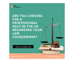 Grab an affordable Law Course Work Writing help in the UK