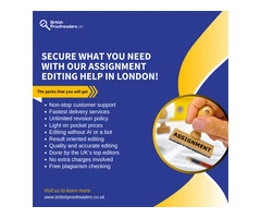 Grab the best assignment proofreading service in London