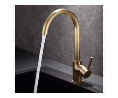 Antique Brass Monobloc Free 360 Degree Swivel High Arc Single Handle Kitchen Sink Tap TA0162