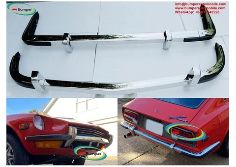 Datsun 240Z 260Z 280Z (1969-1978) bumpers with rubber and overrides - 3/3