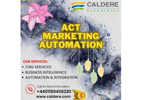 Advanced ACT Marketing Automation Tools | Caldere