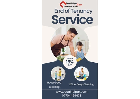 End of Tenancy cleaning in London
