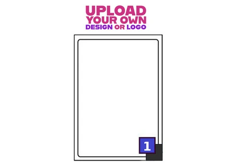 Custom Printed Rectangle Labels - 199.6 x 289.1mm