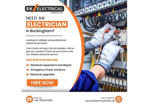 Professional electrician in Buckingham