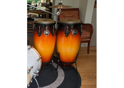 Meinl 11"&12" Congas including stands - 2/4