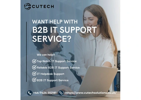 B2B IT Support Services: Empowering Your Business with Technology