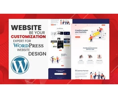 Design and customization your wordpress website