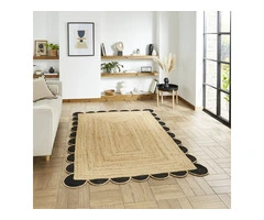 Beautiful Natural Jute Rug - Add Earthy Charm to Your Home!