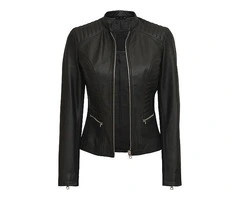 Slim Fit Leather Jacket | Sleek Silhouette and Modern Style