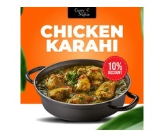 Curry Nights – Enjoy 10% OFF on Chicken Karahi at the Best Indian Takeaway in London NW10