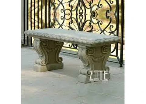 Stone Garden Benches Montreal