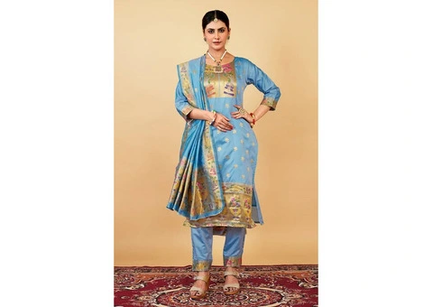 Trendy Churidar Suits Just for You | Fast Shipping - 3/4