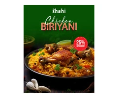Craving Indian Food? Enjoy 25% Off Chicken Biryani at Shahi Tandoori Takeaway, York