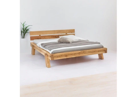 Solid Oakwood Bed Where Elegance Meets Comfort