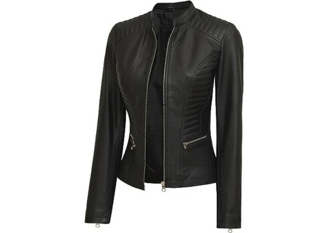 Classic Rebel: The Cafe Racer Leather Jacket - 3/3