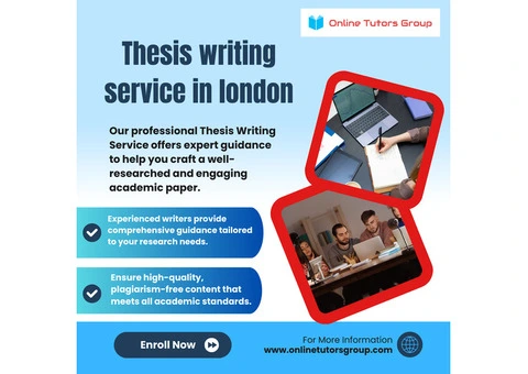 Thesis writing service in London