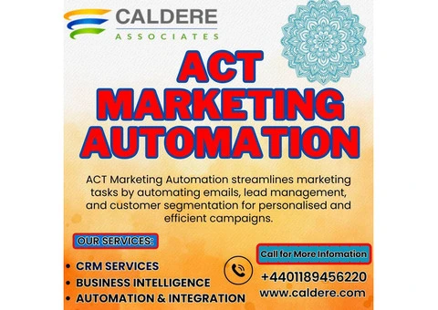 ACT Marketing Automation Powered by Caldere: A Game-Changer