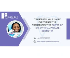 Transform Your Smile Experience the transformative power of exceptional private dentistry