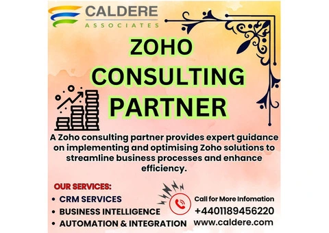 Zoho Consulting by Caldere: Innovative Solutions for Modern Businesses
