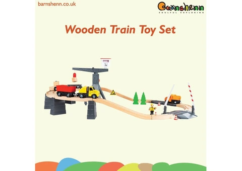 Choo Choo Yard Wooden Train Set – Ultimate Railway Playset for Kids