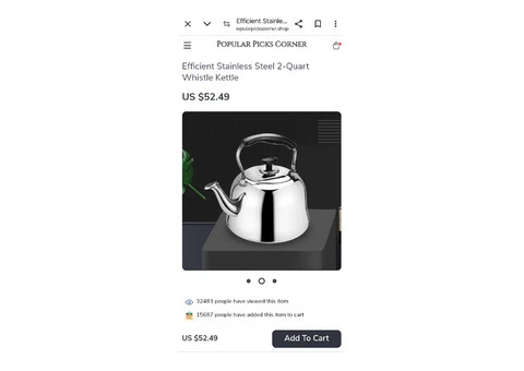 Popular Picks Corner Shop -  Interior Accessories - 11/30