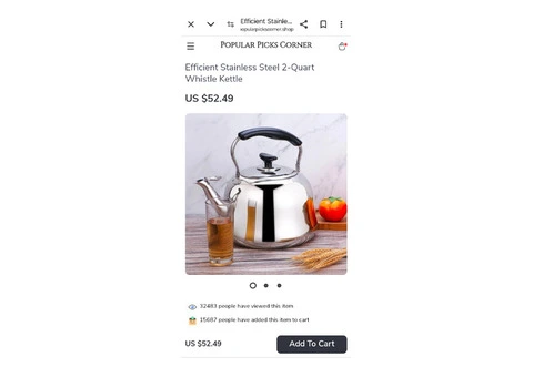 Popular Picks Corner Shop -  Interior Accessories - 12/30