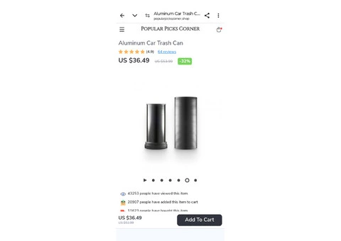 Popular Picks Corner Shop -  Interior Accessories - 26/30